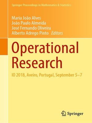 cover image of Operational Research